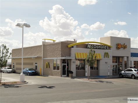Mcdonald's el paso - Visit McDonald's in El Paso, TX at 1351 George Dieter Drive, for breakfast, burgers, fries, and more, or order online! Our Terms and Conditions have changed. Please take a moment to review the new McDonald’s Terms and …